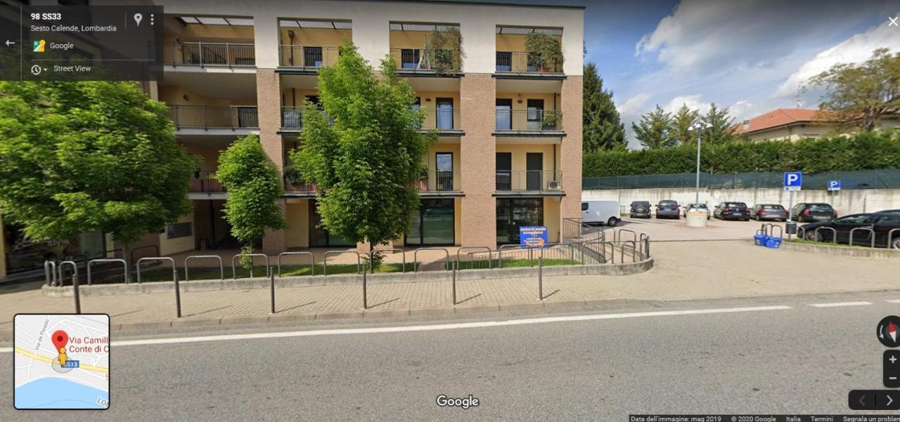 Apartment Victoria, Cozy Studio Flat Near Leonardo Academy Sesto Calende Eksteriør bilde